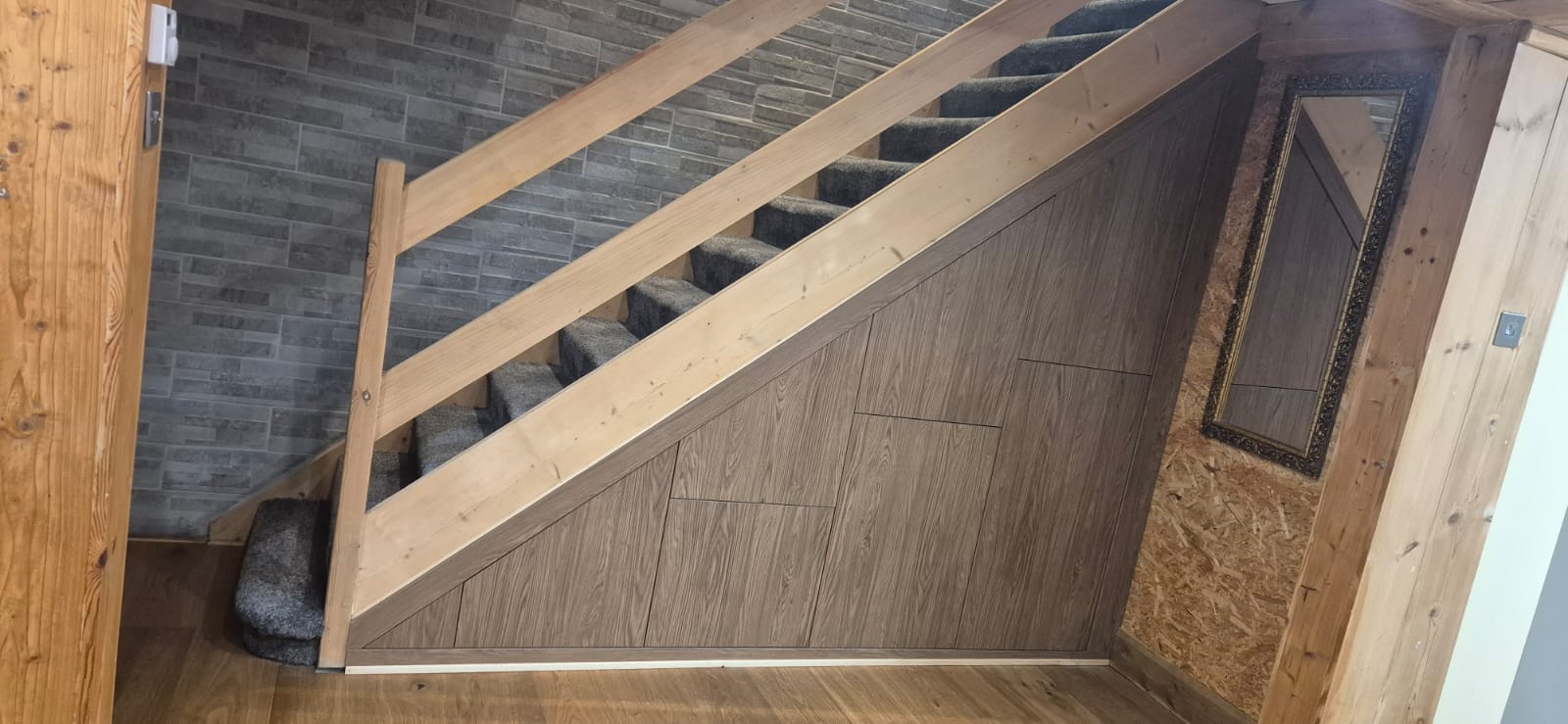 Under-stairs storage